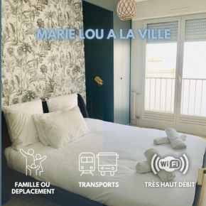 Marie Lou à la ville - Hyper centre - Wifi - Transports et Commerces - conciergerieJ&N